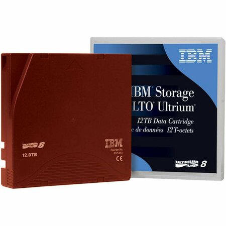 IBM LTO-8 Ultrium 12TB-30TB Data Cartridge 01PL041